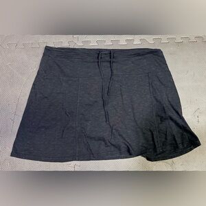 Toad&Co Black Drawstring Casual Skort